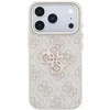 Dėklas Guess 4G & Big Resin Logo skirtas iPhone 18 Pro pink