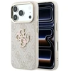 Dėklas Guess 4G & Big Resin Logo Case, skirta iPhone 17 Pro Max / 18 Pro Max – Rožinė
