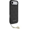 Guess 4G Charm dėklas skirtas iPhone 17 Air Tone on Tone pilkos spalvos