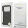 Dėklas Guess 4G Circle Classic Logo MagSafe iPhone 17 Pro juodos spalvos
