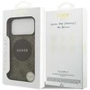 Original dėklas GUESS 4G Circle Classic Logo MagSafe skirtas Apple iPhone 17 Pro Max rudos spalvos