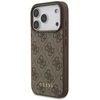 Dėklas Guess 4G Classic skirtas iPhone 18 Pro / iPhone 17 Pro ruda