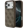 Dėklas Guess 4G Classic skirtas iPhone 18 Pro / iPhone 17 Pro ruda