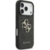 Dėklas Guess 4G Strap 4G Classic Logo Case for iPhone 18 Pro / 17 Pro - Juodas