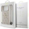 Guess 4G Strap 4G Classic Logo dėklas skirtas Apple iPhone 17 Pro Max rožinės spalvos
