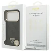 Dėklas Guess 4G Triangle Logo MagSafe Case for iPhone 17 Pro / 18 Pro - Juoda ir auksinė