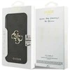 Guess Book 4G Metal Logo dėklas skirtas Apple iPhone 17 Pro Max juodos spalvos