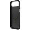 Guess PU Leather Triangle Logo MagSafe dėklas skirtas Apple iPhone Air juodos spalvos