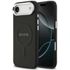Guess PU Saffiano MagSafe dėklas skirtas Apple iPhone Air juodos spalvos
