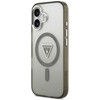 Guess IML Gradient Triangle Logo MagSafe dėklas skirtas Apple iPhone 17 khaki