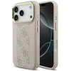 Dėklas GUESS case for IPHONE 17 Pro compatible with MagSafe GUHMP17LPG4SEMCP (PU W/ 4G PU Stripe) pink