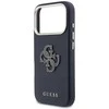 Dėklas GUESS case for IPHONE 17 Pro GUHCP17L5PS4RGGB (PU FW Resin Logo) mėlynas