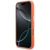 GUESS dėklas IPHONE 17 Pro GUHCP17L5PS4RGGO (PU FW Resin Logo) oranžinis