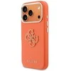 GUESS dėklas IPHONE 17 Pro GUHCP17L5PS4RGGO (PU FW Resin Logo) oranžinis