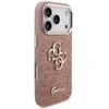 Dėklas GUESS case for IPHONE 17 Pro GUHCP17LHG4SGCP (Fixed Glitter Big 4G Metal Frame) pink