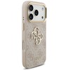 Dėklas Guess 4G Big 4G Classic Logo Big Strap Metal Mygtukai Case for iPhone 17 Pro - Rožinė