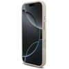 Dėklas Guess 4G Big 4G Classic Logo Big Strap Metal Mygtukai Case for iPhone 17 Pro - Rožinė