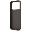 GUESS dėklas, skirtas IPHONE 17 Pro GUHCP17LP4GMGSW (PU su dirželiu 4G klasikinis logotipas) rudas