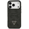 Dėklas GUESS case for IPHONE 17 Pro GUHCP17LP4TPK (4G Double Card Triangle) juodas