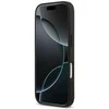 Dėklas GUESS case for IPHONE 17 Pro GUHCP17LP4TPK (4G Double Card Triangle) juodas