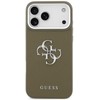 Guess Grained Big 4G Classic Logo - dėklas skirtas Apple iPhone 17 Pro Max ruda