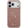 Dėklas GUESS case for IPHONE 17 Pro Max GUHCP17XHG4SGCP (Fixed Glitter Big 4G Metal Frame) pink