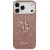 Dėklas GUESS case for IPHONE 17 Pro Max GUHCP17XHG4SGCP (Fixed Glitter Big 4G Metal Frame) pink