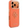 GUESS dėklas IPHONE 17 Pro Max GUHCP17X5PS4RGGO (PU FW Resin Logo) oranžinis