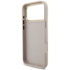 Dėklas Guess 4G Big 4G Classic Logo Big Strap Metal Mygtukai Case for iPhone 17 Pro Max - Rožinė