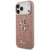 Dėklas GUESS case for IPHONE 17 Pro Max GUHCP17XHG4SGCP (Fixed Glitter Big 4G Metal Frame) pink