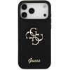 Dėklas GUESS case for IPHONE 17 Pro Max GUHCP17XSC4GSMK (Silicone W/ Big 4G Script) juodas