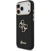 Dėklas GUESS case for IPHONE 17 Pro Max GUHCP17XHG4SGCK (Fixed Glitter Big 4G Metal Frame) juodas