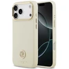 Dėklas GUESS case for IPHONE 17 Pro Max compatible with MagSafe GUHMP17XPGCRMDEE (PU W/ Grained Strass Logo) beige