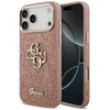 Dėklas GUESS case for IPHONE 17 Pro Max GUHCP17XHG4SGCP (Fixed Glitter Big 4G Metal Frame) pink