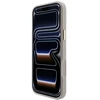 Guess Embossed 4G Classic MagSafe dėklas, skirtas iPhone 18 Pro / iPhone 17 Pro, rožinės spalvos