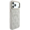 Guess Embossed 4G Classic MagSafe dėklas, skirtas iPhone 18 Pro Max / iPhone 17 Pro Max, rožinės spalvos