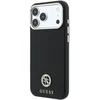 Dėklas Guess Grained Round Strass Logo MagSafe Case for iPhone 18 Pro / 17 Pro - Juodas