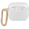 Dėklas „Guess GUA3UCG4GT AirPods 3“ ausinės su skaidriomis blizgučių kolekcijomis