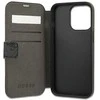 Dėklas Guess GUBKP13L4GDGR iPhone 13 Pro / 13 6.1" pilkas/pilkas book 4G Stripe