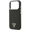 Guess Kevlar Triangle Logo MagSafe Dėklas, skirtas iPhone 17 Pro Max / 18 Pro Max – Rudas