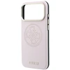 Dėklas Guess Perforated 4G Gold Logo Magsafe Case for iPhone 17 Pro Max / 18 Pro Max - Rožinė
