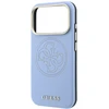 Dėklas Guess Perforated 4G Gold Logo Magsafe Case, skirtas iPhone 18 Pro Max / 17 Pro Max - Šviesiai mėlyna
