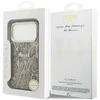 Guess Python Pattern MagSafe dėklas Apple iPhone 17 Pro rudos spalvos