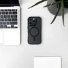 Dėklas Glitter Case MagSafe na iPhone 16 Pro - juoda su brokatem