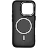 Dėklas Hurtel Magnetic Collection MagSafe iPhone 16 Pro Case - Juodas