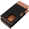 Dėklas Oem Flip case for iPhone 16 PRO MAX Jeans Book juodas