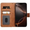 Dėklas Oem Flip case for iPhone 16e (SE 4 2025) Jeans Book juodas