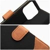 OEM atverčiamas dėklas iPhone 16e (SE 4 2025) Jeans Book juodas