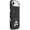 Karl Lagerfeld Karl & Choupette Pins MagSafe dėklas skirtas Apple iPhone Air Juodas