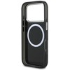 Karl Lagerfeld IML KL Monogram MagSafe dėklas skirtas Apple iPhone 17 Pro Max juodos spalvos